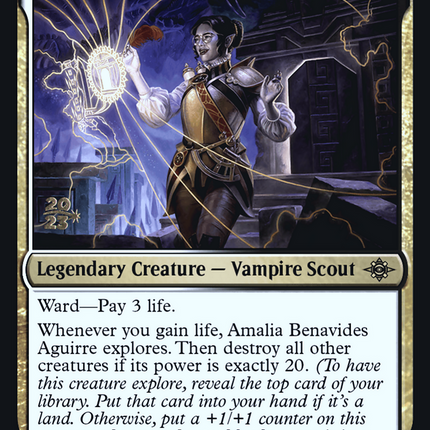 Amalia Benavides Aguirre [The Lost Caverns of Ixalan Promos] Prerelease Foil