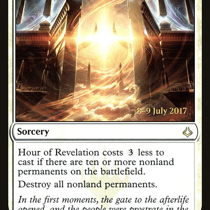 Hour of Revelation [Hour of Devastation Promos] Prerelease Foil