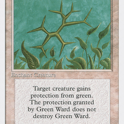 Green Ward [Fourth Edition]