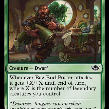 Bag End Porter [The Lord of the Rings: Tales of Middle-earth]