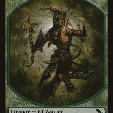 Elf Warrior [Shadowmoor Tokens]