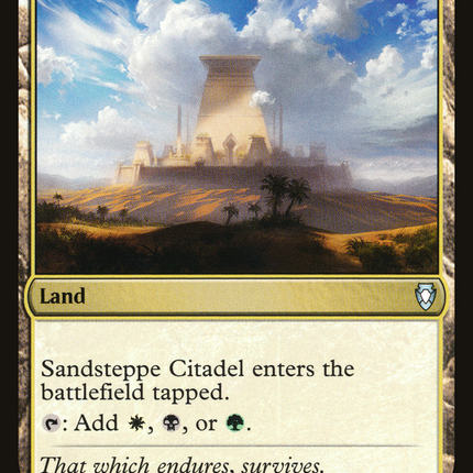 Sandsteppe Citadel [The List]
