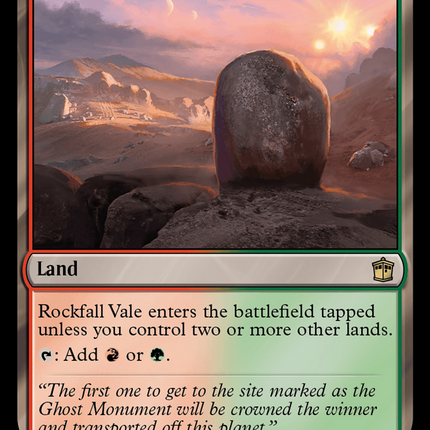 Rockfall Vale [Doctor Who]