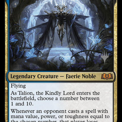 Talion, the Kindly Lord [Wilds of Eldraine Promos]