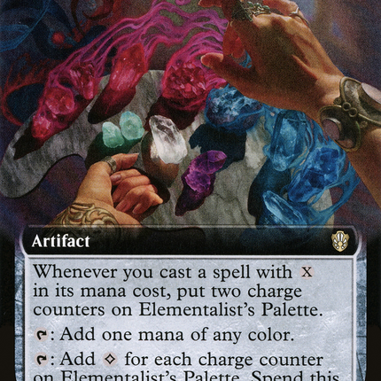 Elementalist's Palette (Extended Art) [Commander 2021]