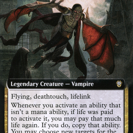 Verrak, Warped Sengir (Extended Art) [Dominaria United Commander]