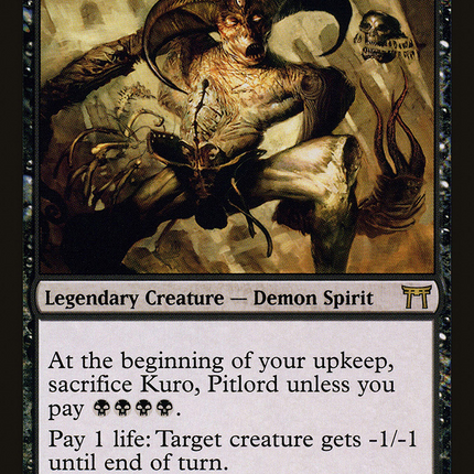 Kuro, Pitlord [Champions of Kamigawa]