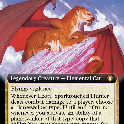 Leori, Sparktouched Hunter (Extended Art) [Commander Masters]