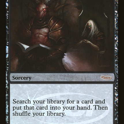 Demonic Tutor [Judge Gift Cards 2008] Foil