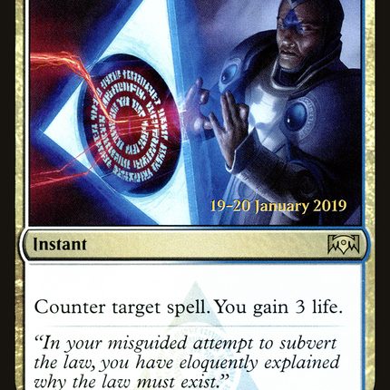 Absorb [Ravnica Allegiance Promos] Prerelease Foil