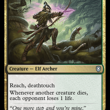Poison-Tip Archer [Bloomburrow Commander]