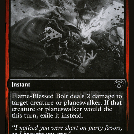 Flame-Blessed Bolt [Innistrad: Double Feature]