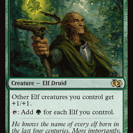 Elvish Archdruid [Foundations Jumpstart] Foil