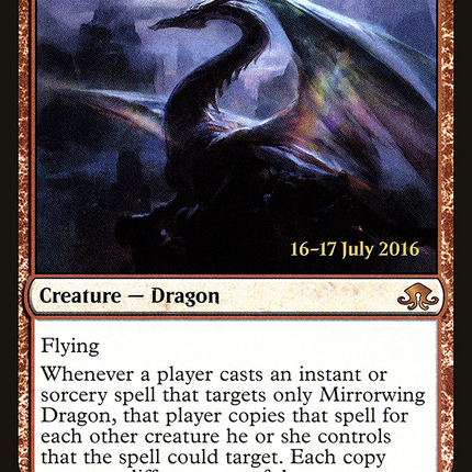 Mirrorwing Dragon [Eldritch Moon Promos] Prerelease Foil