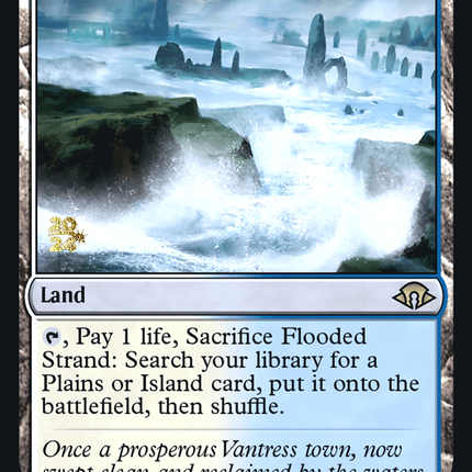 Flooded Strand [Modern Horizons 3 Promos] Prerelease Foil