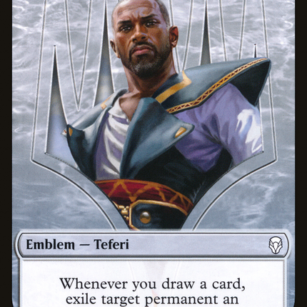 Teferi, Hero of Dominaria Emblem [Dominaria Tokens]