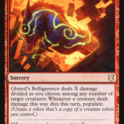 Ghired's Belligerence [Commander 2019]