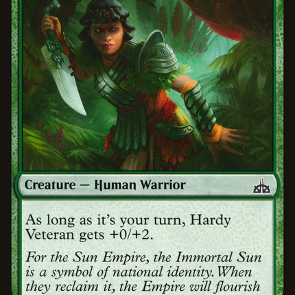 Hardy Veteran [The List]