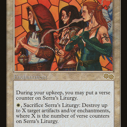 Serra's Liturgy [Urza's Saga]