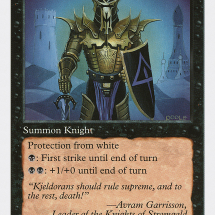 Knight of Stromgald [Fifth Edition]
