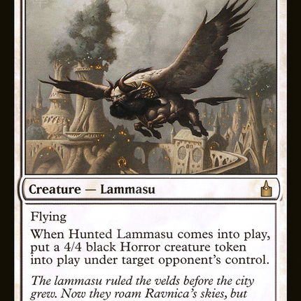 Hunted Lammasu [Ravnica: City of Guilds]