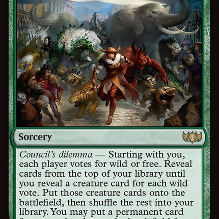 Selvala's Stampede [Commander: Tarkir: Dragonstorm]