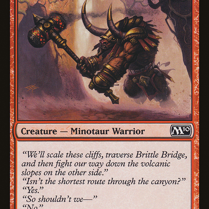 Canyon Minotaur [Magic 2010]