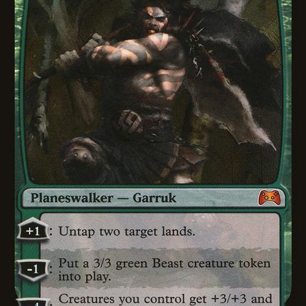 Garruk Wildspeaker [Duels of the Planeswalkers 2009 Promos ] Foil