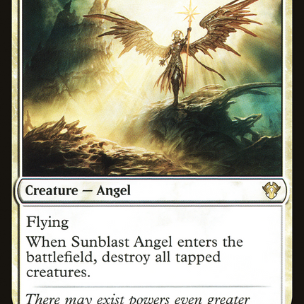 Sunblast Angel [Commander 2020]