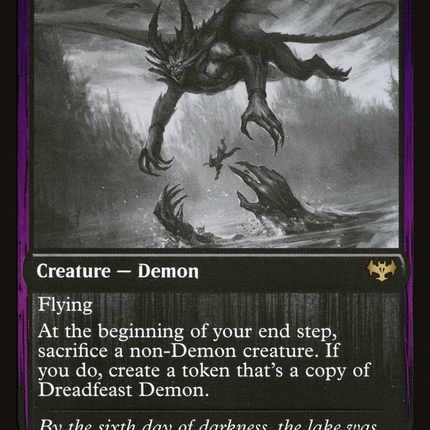 Dreadfeast Demon [Innistrad: Double Feature]