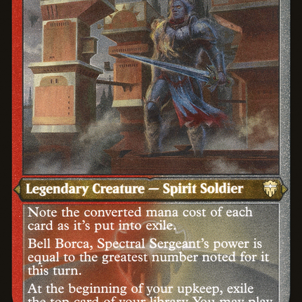 Bell Borca, Spectral Sergeant [Commander Legends] Foil