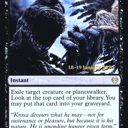 Eat to Extinction [Theros Beyond Death Promos] Prerelease Foil