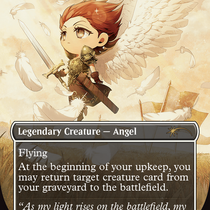 Reya Dawnbringer (Borderless) [Secret Lair Drop] Foil