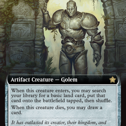 Solemn Simulacrum (Extended Art) [Foundations] Foil