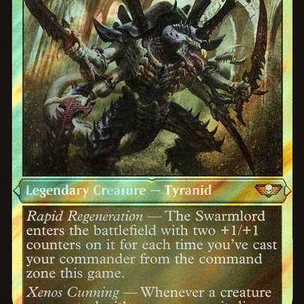 The Swarmlord [Warhammer 40,000 Commander] Surge Foil