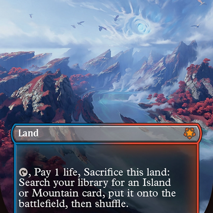 Scalding Tarn (Borderless) (Dragonscale Foil) [Special Guests] Foil