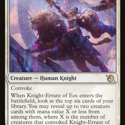 Knight-Errant of Eos [March of the Machine Promos]