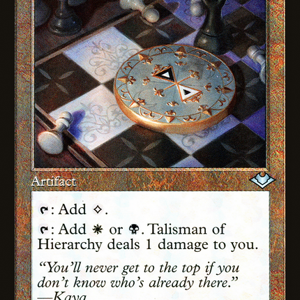 Talisman of Hierarchy (Retro) [Modern Horizons 1 Timeshifts]