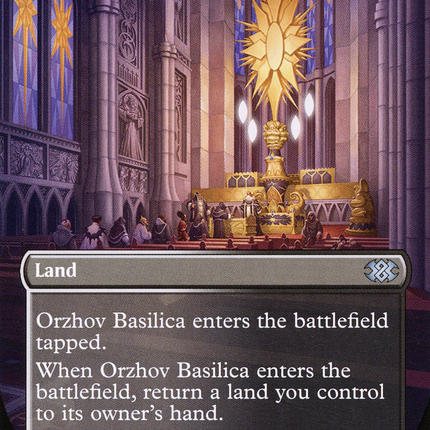 Orzhov Basilica (Borderless) [Double Masters 2022]