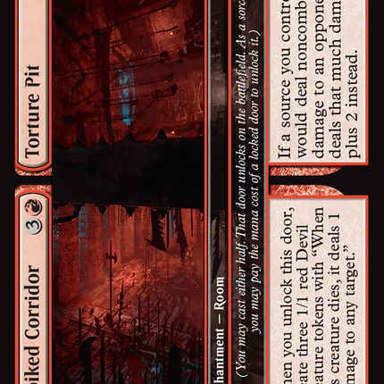 Spiked Corridor // Torture Pit [Duskmourn: House of Horror Commander]