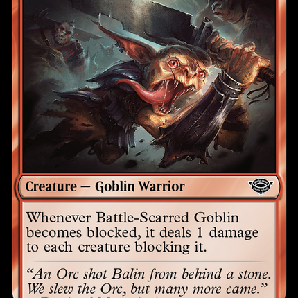 Battle-Scarred Goblin [The Lord of the Rings: Tales of Middle-earth]