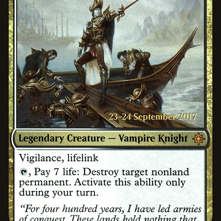 Vona, Butcher of Magan [Ixalan Promos] Prerelease Foil