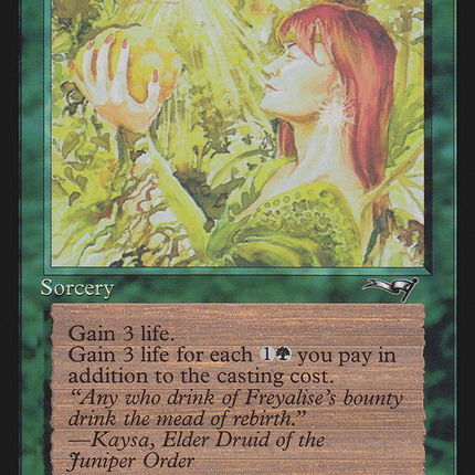 Taste of Paradise (Holding Fruit) (085) [Alliances]