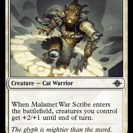 Malamet War Scribe [The Lost Caverns of Ixalan]