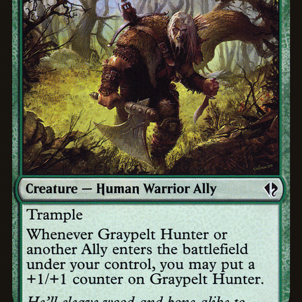 Graypelt Hunter [Duel Decks: Zendikar vs. Eldrazi]