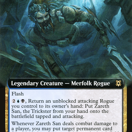 Zareth San, the Trickster (Extended Art) [Zendikar Rising]