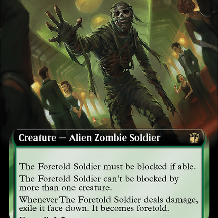 The Foretold Soldier (Extended Art) [Doctor Who] Surge Foil