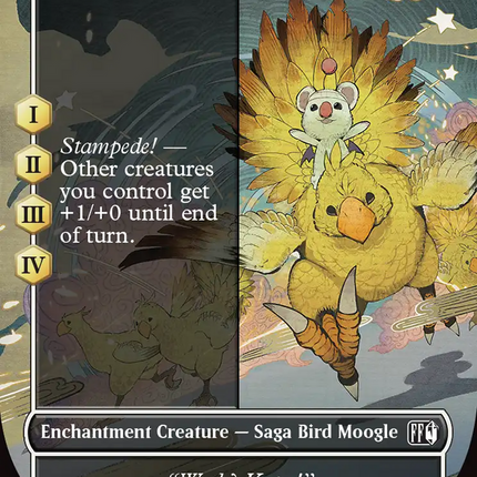 Summon: Choco/Mog (Borderless) [FINAL FANTASY] Foil