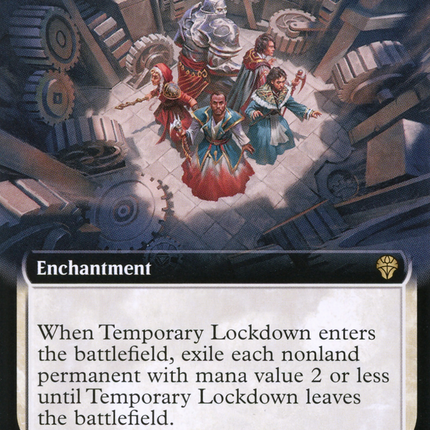 Temporary Lockdown (Extended Art) [Dominaria United]