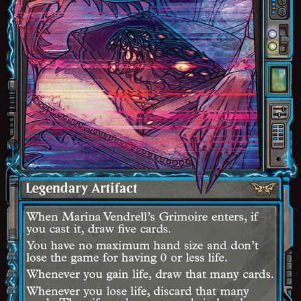 Marina Vendrell's Grimoire (Showcase) [Duskmourn: House of Horror] Foil